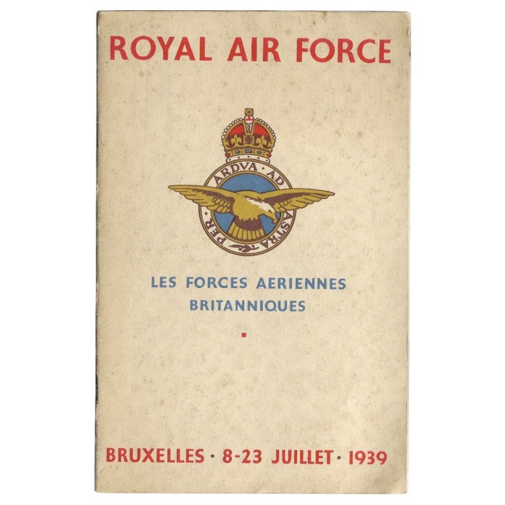 Royal Air Force - Les Forces Aériennes Britanniques - 1939, Enlèvement ou Envoi, Armée de l'air, Livre ou Revue