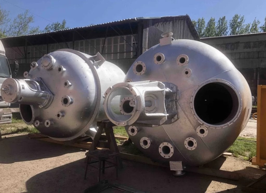 Roestvrijstalen tanks, mengers en reactoren, Ophalen of Verzenden