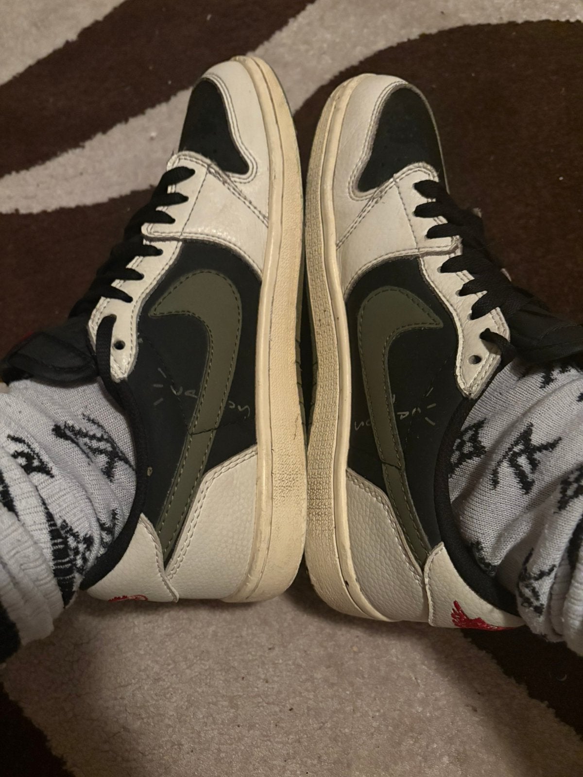 Travis Scotts Nike Schoenen, Ophalen, Overige kleuren, Sneakers, Gedragen