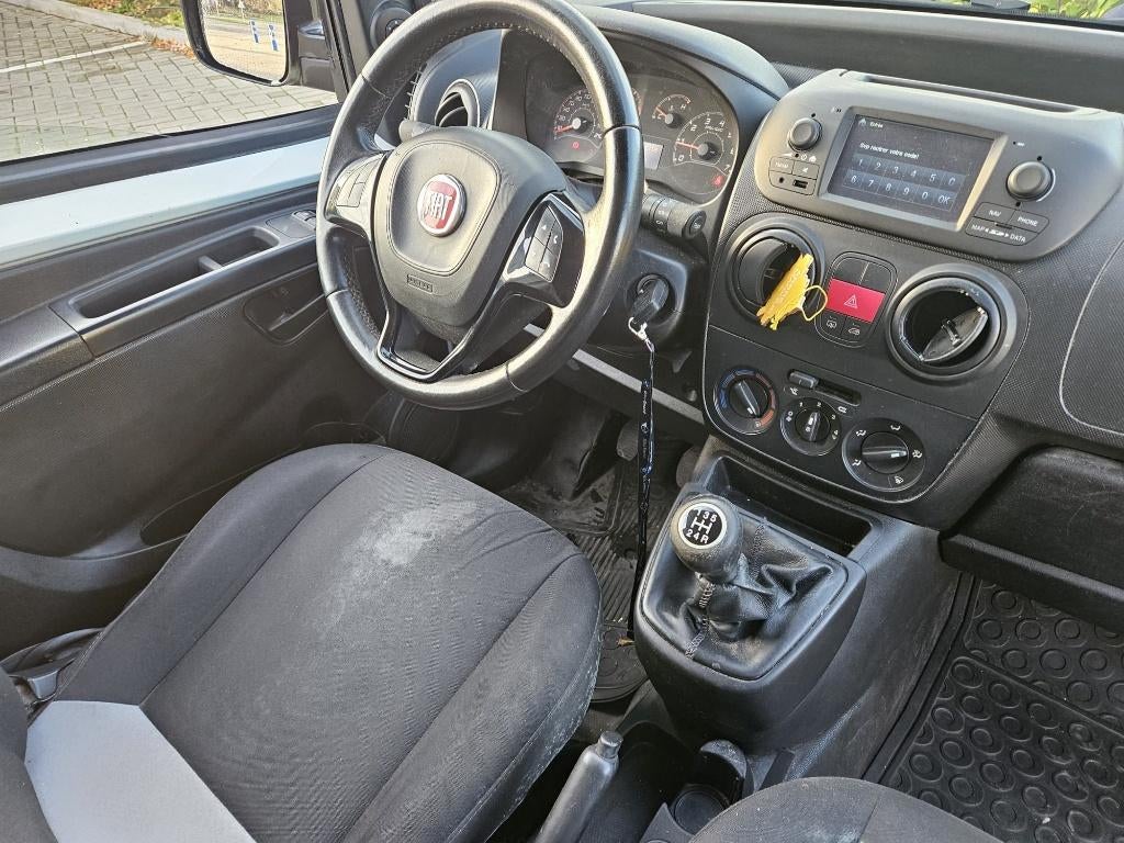 Fiat Fiorino 1.3 JTD EURO 6B️ AIRCO CT OK+CAR-PASS, Autos, Achat, 2 places, Noir, Diesel