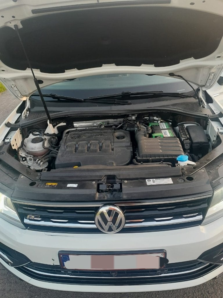 Wv tiguan R line, Autos, Cuir, Achat, Boîte manuelle, Noir
