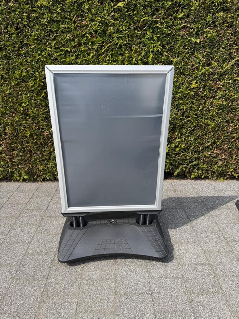 Stoepbord, Huis en Inrichting, Woonaccessoires | Memoborden, Ophalen, Zo goed als nieuw