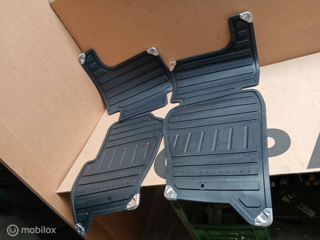 Matten Range Rover Sport L320 Rubber Vloermatten set tapijt, Land Rover, Enlèvement ou Envoi, Land Rover, Neuf