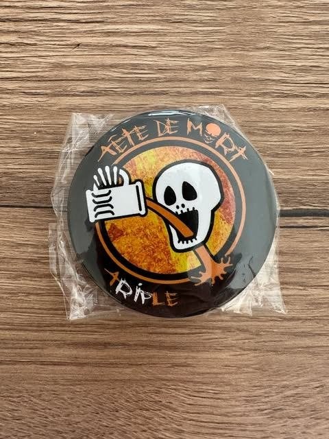 tete de mort opener sleutelhanger keyring in blister, Ophalen, Nieuw, Flesopener, Overige merken