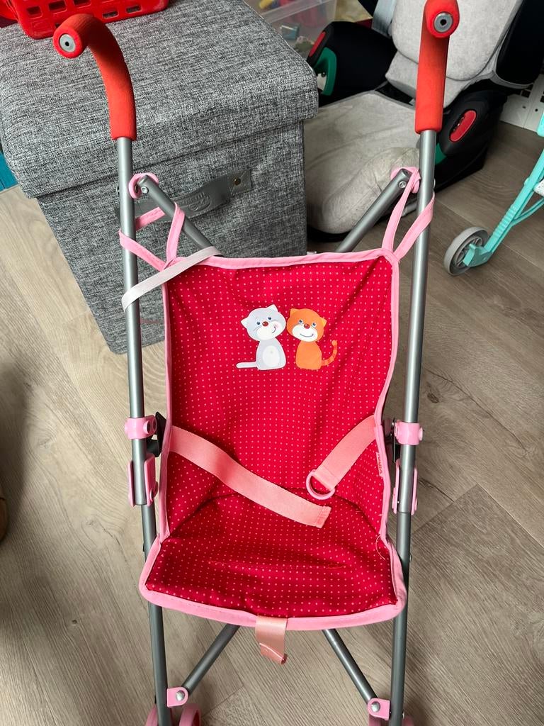 Haba poppenwagen, Kinderen en Baby's, Ophalen, Gebruikt, Babypop