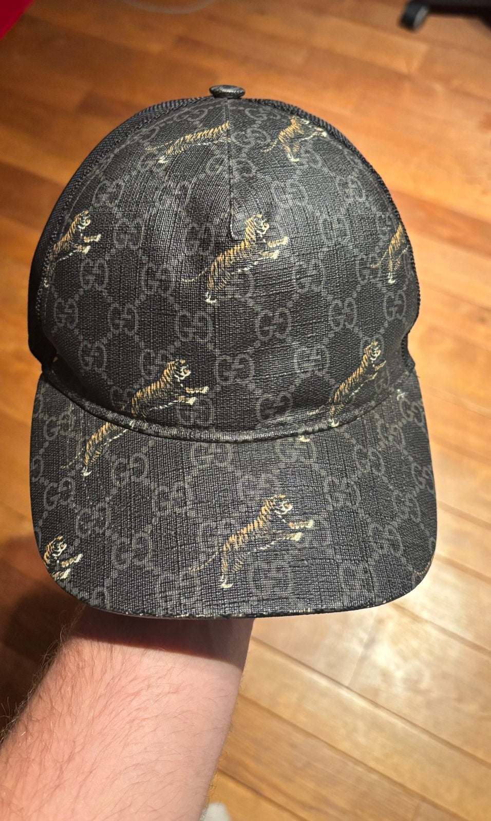 Casquette Gucci 11 Tigres, Vêtements | Hommes, Enlèvement, Porté, 57 cm (M, 7⅛ pouces) ou moins, Casquette