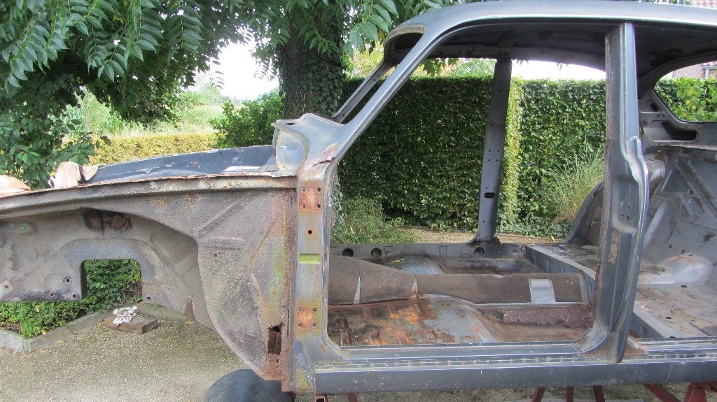 Volvo Amazon P120 chassis 216110   25/07/1966, Auto's, 4 deurs, Particulier, Volvo, Zilver of Grijs