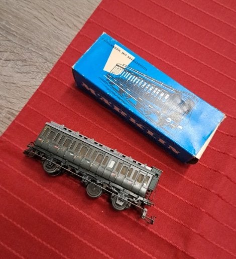 Märklin 4005 compartiment coach with brakeman's cabin, Gelijkstroom of Wisselstroom, Wagon, Ophalen of Verzenden, Zo goed als nieuw