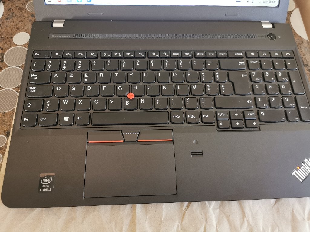 PC Portable Lenovo E550 I3 4Gb OS Linux Zorin, Informatique & Logiciels, Enlèvement, Utilisé
