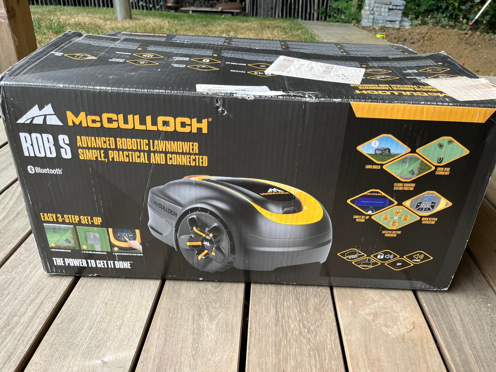 Robotmaaier McCullogh Rob S, Tuin en Terras, Ophalen, Nieuw, Minder dan 20 cm, Bestuurbaar via app