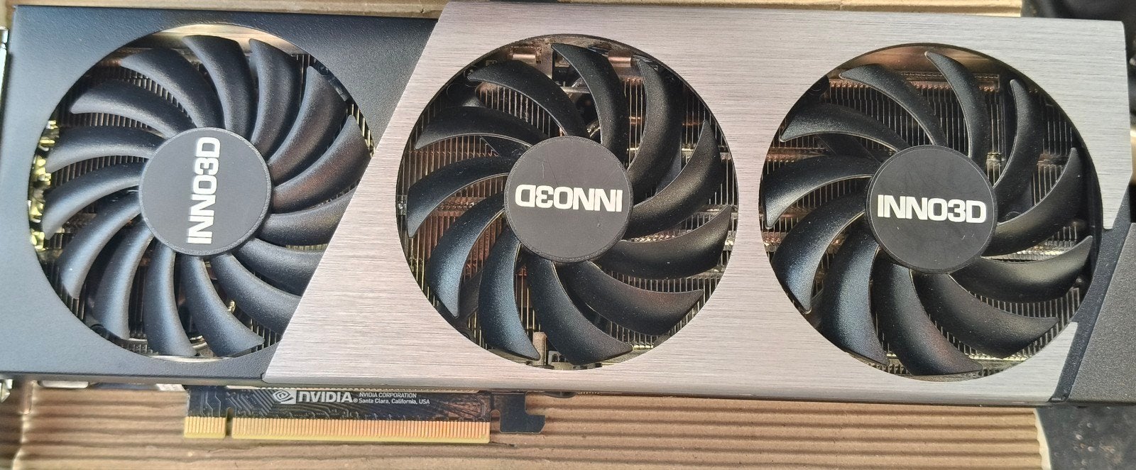 INNO3D GeForce RTX 4070 Ti X3 PC 12 GB, Computers en Software, GDDR6, PCI-Express 4, Ophalen of Verzenden, Zo goed als nieuw