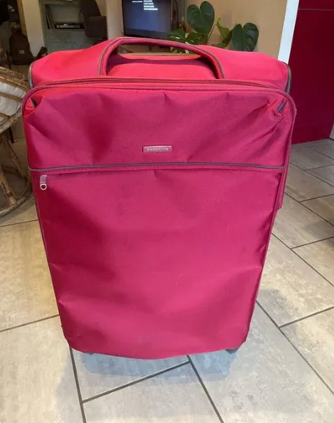 Valise cabine sur roulette Samsonite 35cm/20cm/55cm LxPxH, Enlèvement, Comme neuf, Roulettes