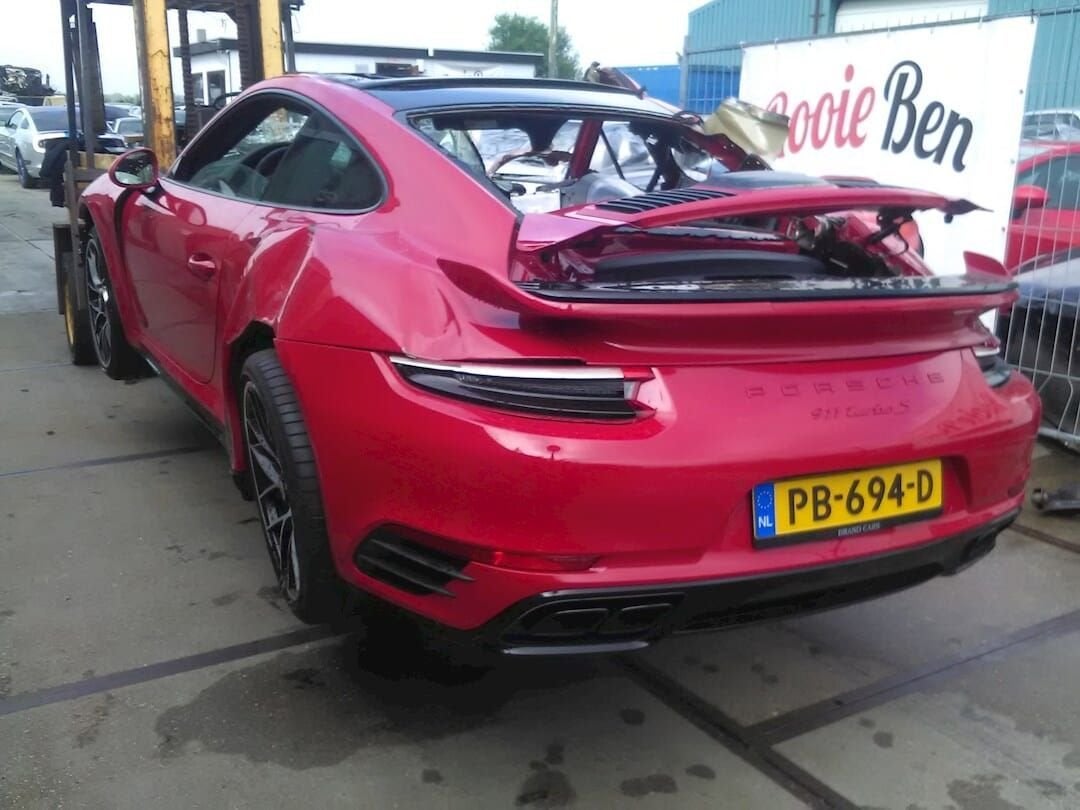 Porsche 911 3.8 24V Turbo S Coupe 2017 sloopvoertuig, -, Porsche, Utilisé, -