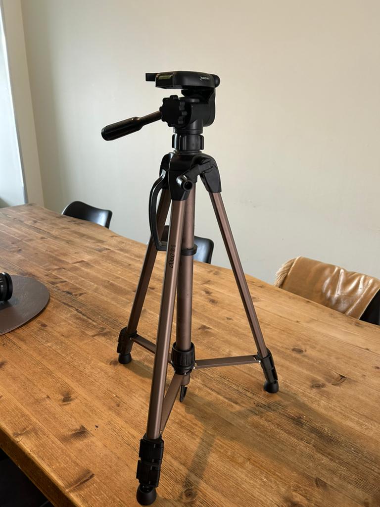 Hama star 61 tripod, Audio, Tv en Foto, Fotografie | Statieven en Balhoofden, Ophalen, Zo goed als nieuw