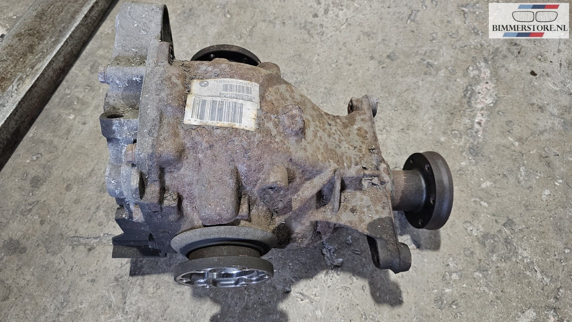Differentieel Aut. 3.73 BMW 5-Serie E60 E61 7542503, -, Origine de la pièce connue, Utilisé, -