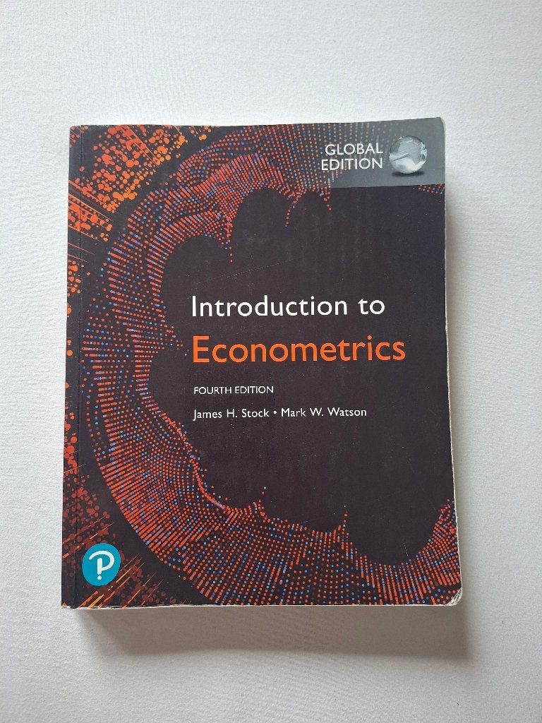 Introduction to Econometrics - Stock & Watson (4th Global), Boeken, Studieboeken en Cursussen, Ophalen, Gelezen, Hoger Onderwijs