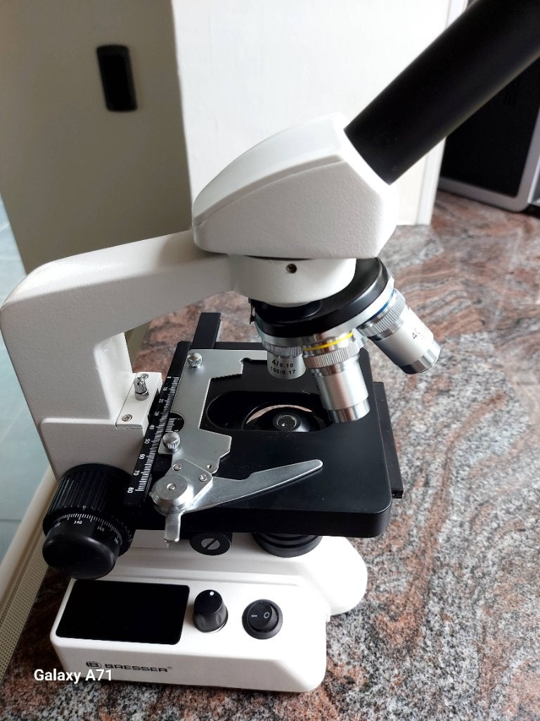 Microscoop Bresser, Audio, Tv en Foto, Ophalen, Zo goed als nieuw, 400x tot 1000x