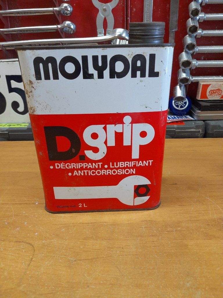 ancien bidon huile vide molydal d.grip, Envoi, Utilisé, Autres types