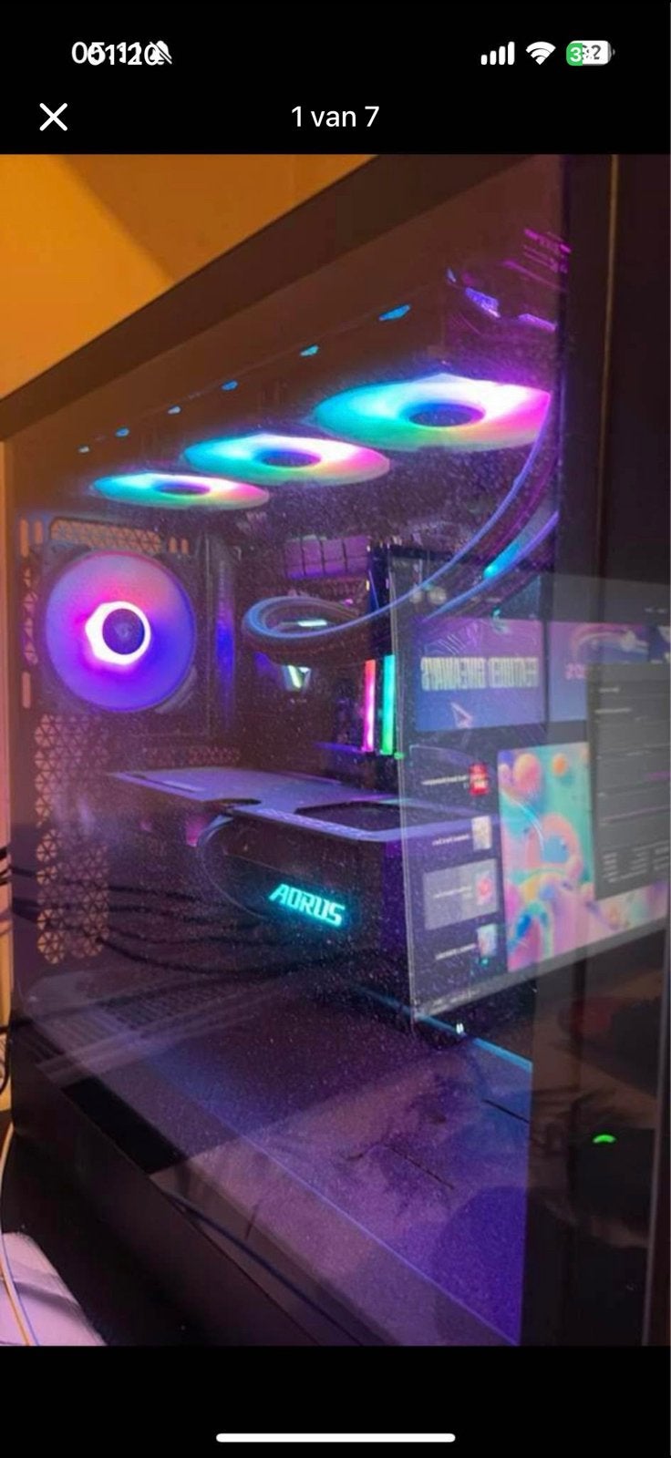 gaming pc, Computers en Software, Desktop Pc's, Ophalen, Zo goed als nieuw, Gaming