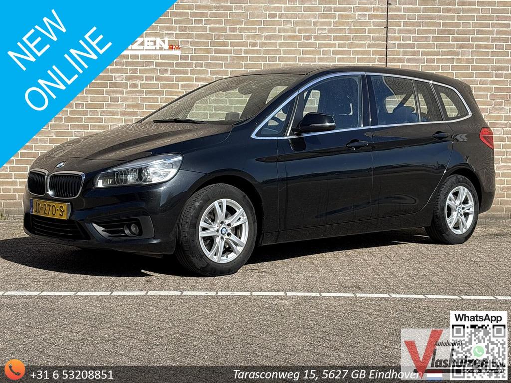 BMW 218 Gran Tourer 2-serie 218d Essential 7p. Automaat | HU, Auto's, BMW, Automaat, Monovolume, 2 Reeks, Zwart
