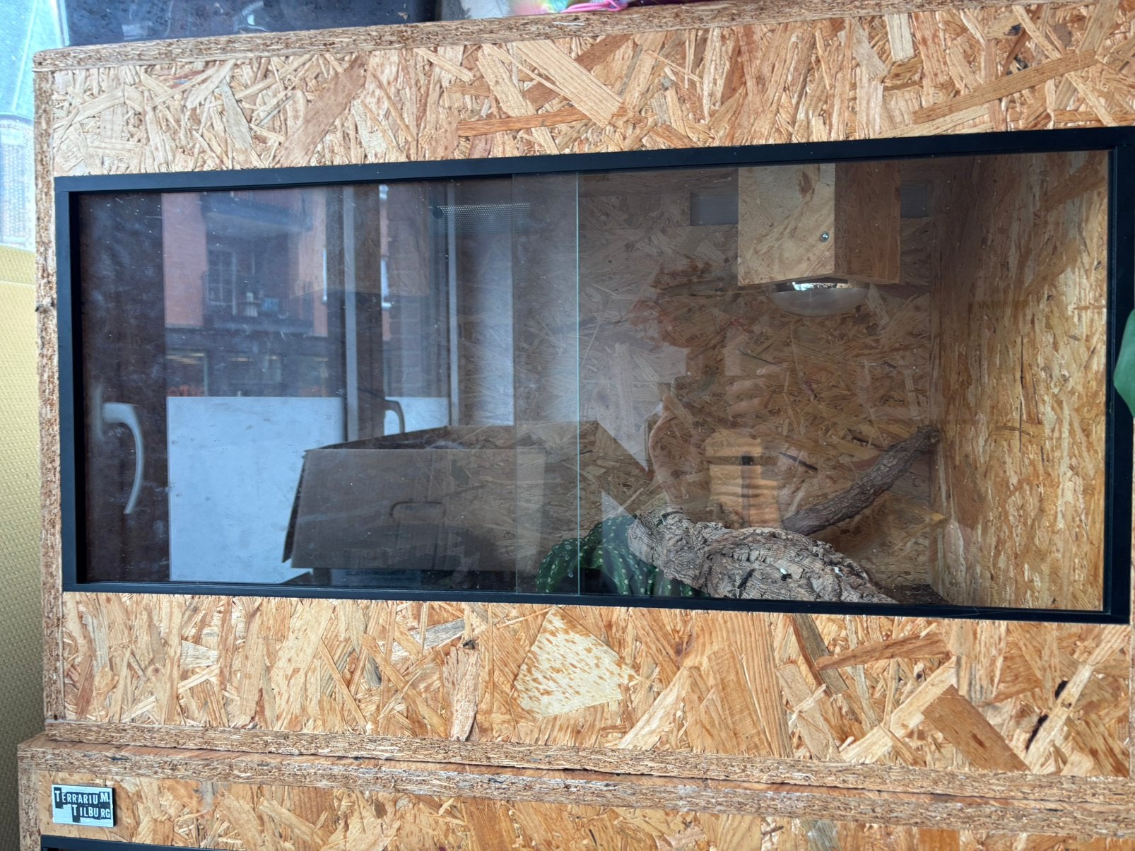OSB terrarium, Dieren en Toebehoren, Ophalen, Zo goed als nieuw