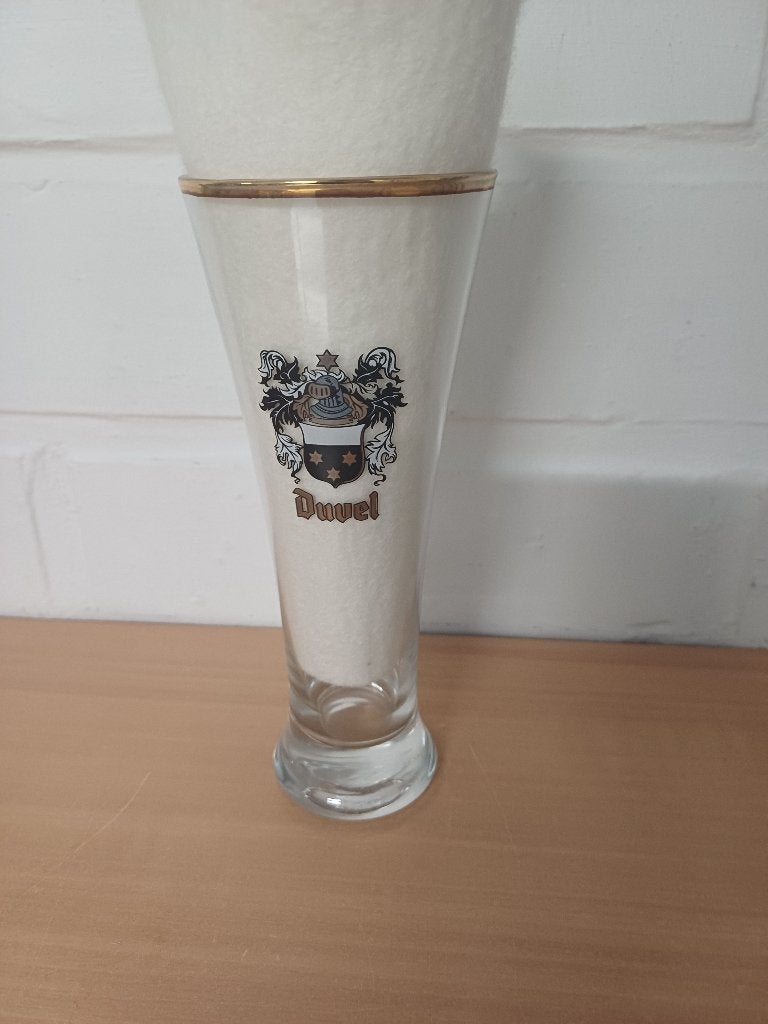 Oud fluitglas Duvel, Verzenden, Duvel