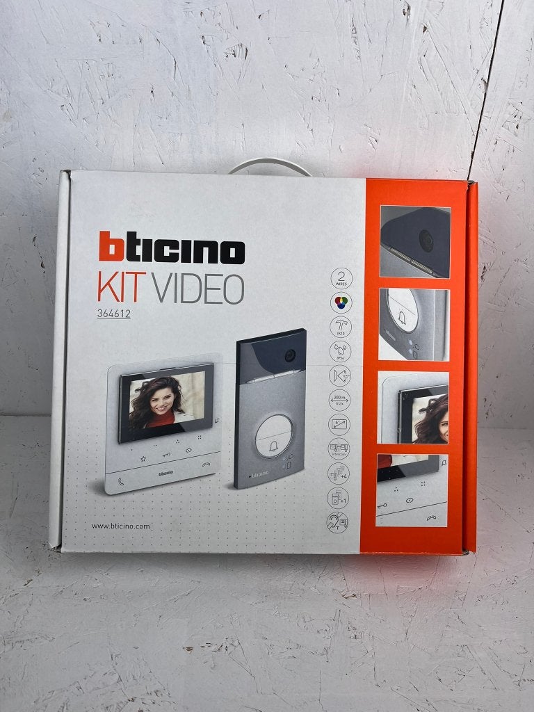 Bricino Kit Video 364612 — Kit vidéo complet à 2 fils, Maison & Meubles, Neuf, Enlèvement ou Envoi, ., Filaire