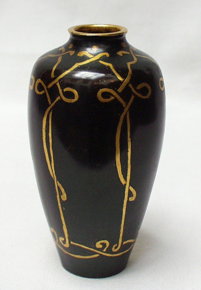 Art Nouveau Vaasje - Christofle., Antiek en Kunst, Antiek | Vazen, Ophalen of Verzenden