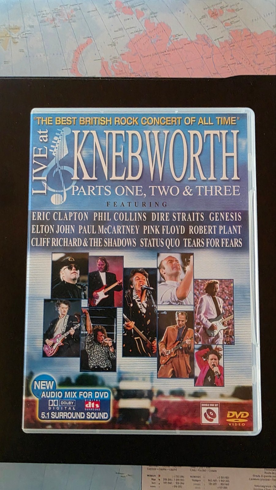 Knebworth 1990 DVD Festival Clapton, Pink Floyd, McCartney, Enlèvement ou Envoi, Comme neuf