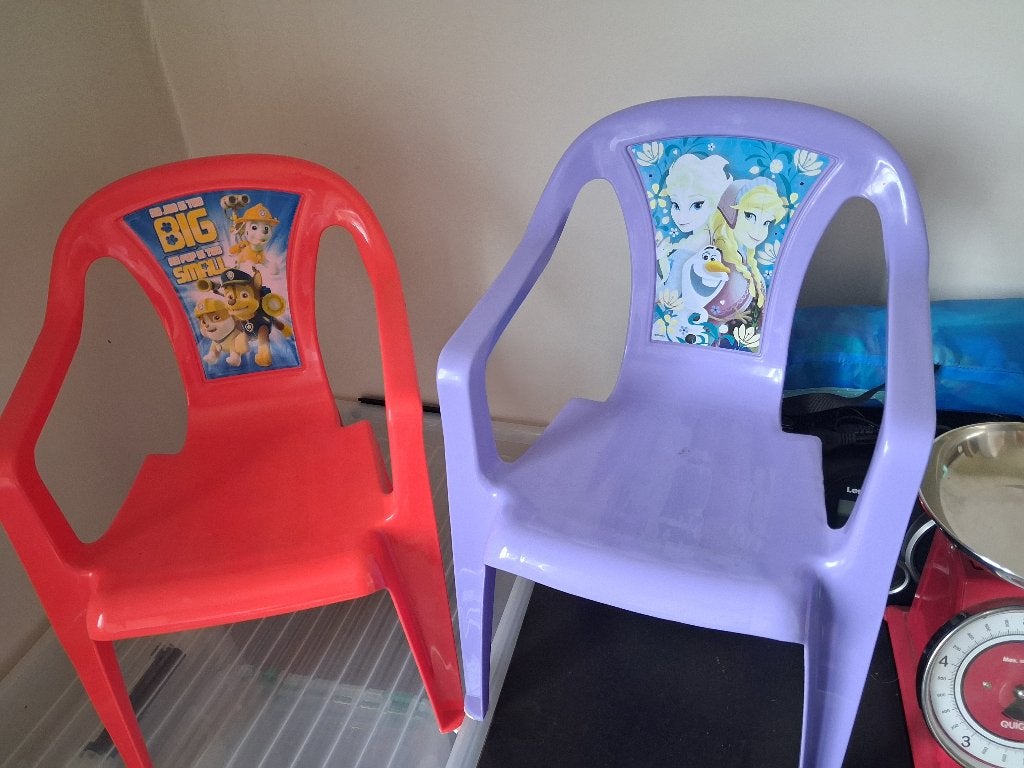 plastic kinderstoel, Kinderen en Baby's, Ophalen, Gebruikt