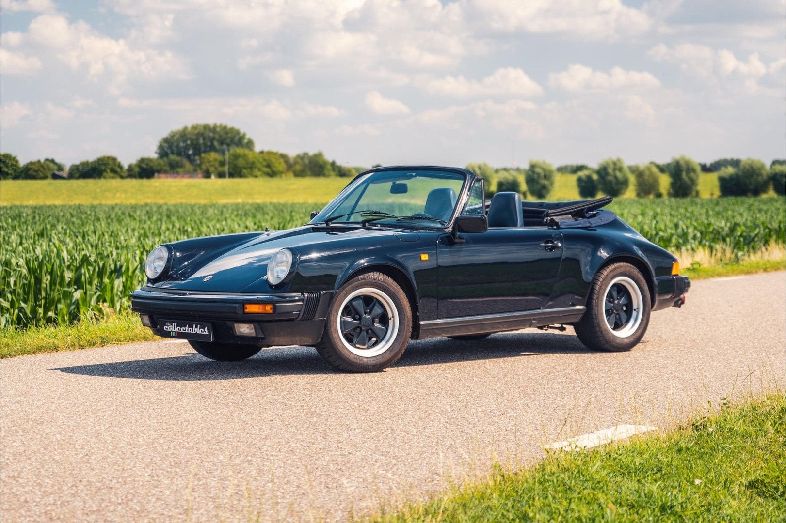 Porsche 911 Urmodell Cabrio 3.2 231pk, Autos, Porsche, Entreprise, Verrouillage central, Intérieur cuir, Jantes en alliage léger