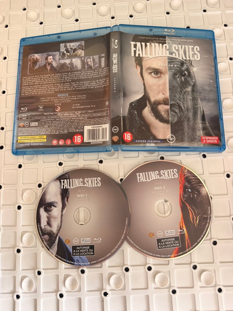 Blu-ray : Falling skies saison 5 (2disc), Cd's en Dvd's, Ophalen of Verzenden, Gebruikt, Blu-ray