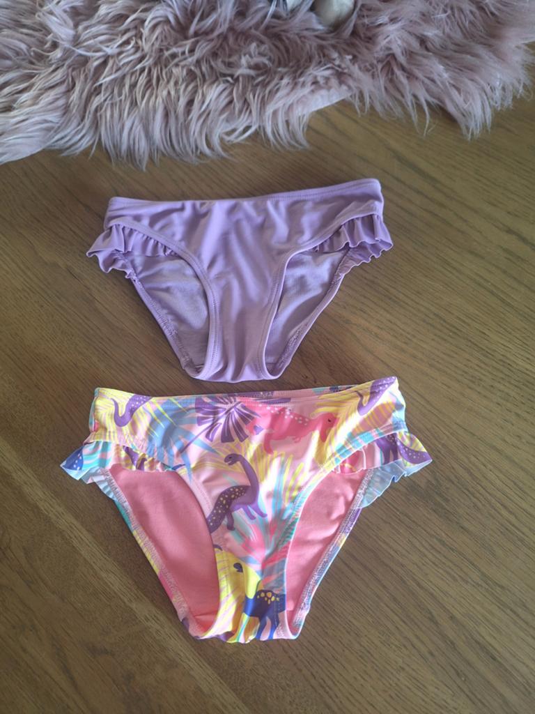 twee bikinibroekjes, Kinderen en Baby's, Kinderkleding | Kinder-zwemkleding, Meisje, H&M, Bikinibroekje, Ophalen of Verzenden