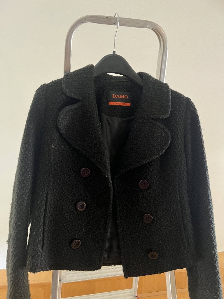 Veste noire chic pour femme, Vêtements | Femmes, Taille 36 (S), Porté, Manteau, Noir