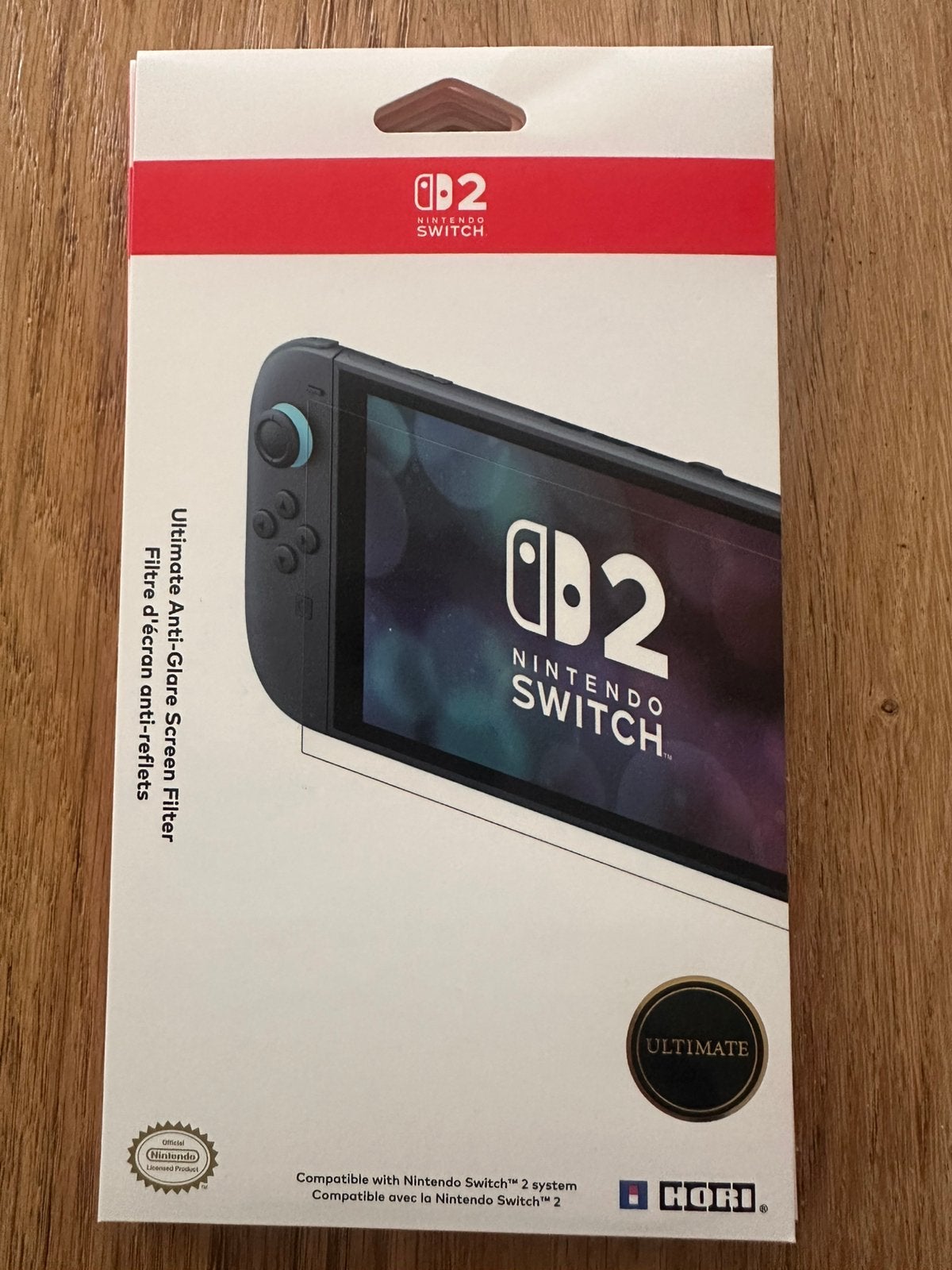 Hori Ultimate Anti-glare Switch 2 Schermbeschermer Transp, Enlèvement ou Envoi, Neuf