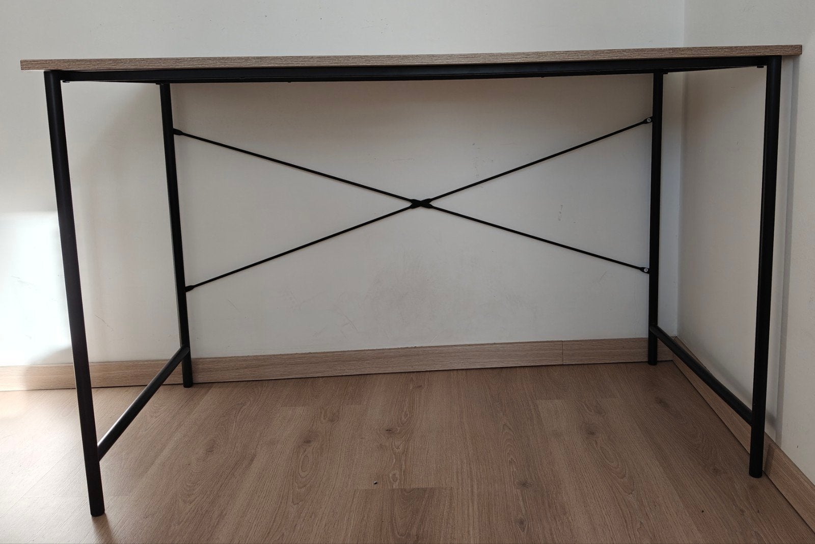 bureau ou table d'appoint H70x120x60, Maison & Meubles, Enlèvement, Utilisé, Noir, Bois