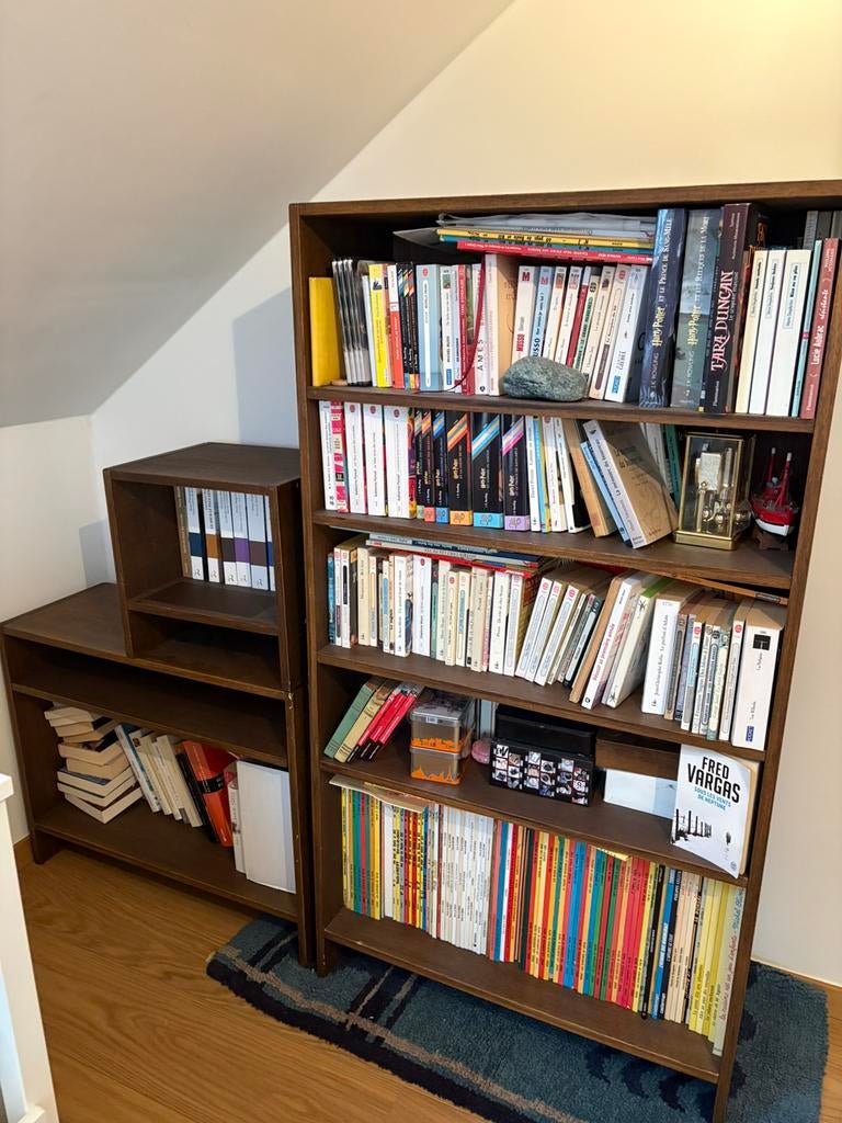 Ensemble de bibliothèques en bois, Enlèvement, Utilisé