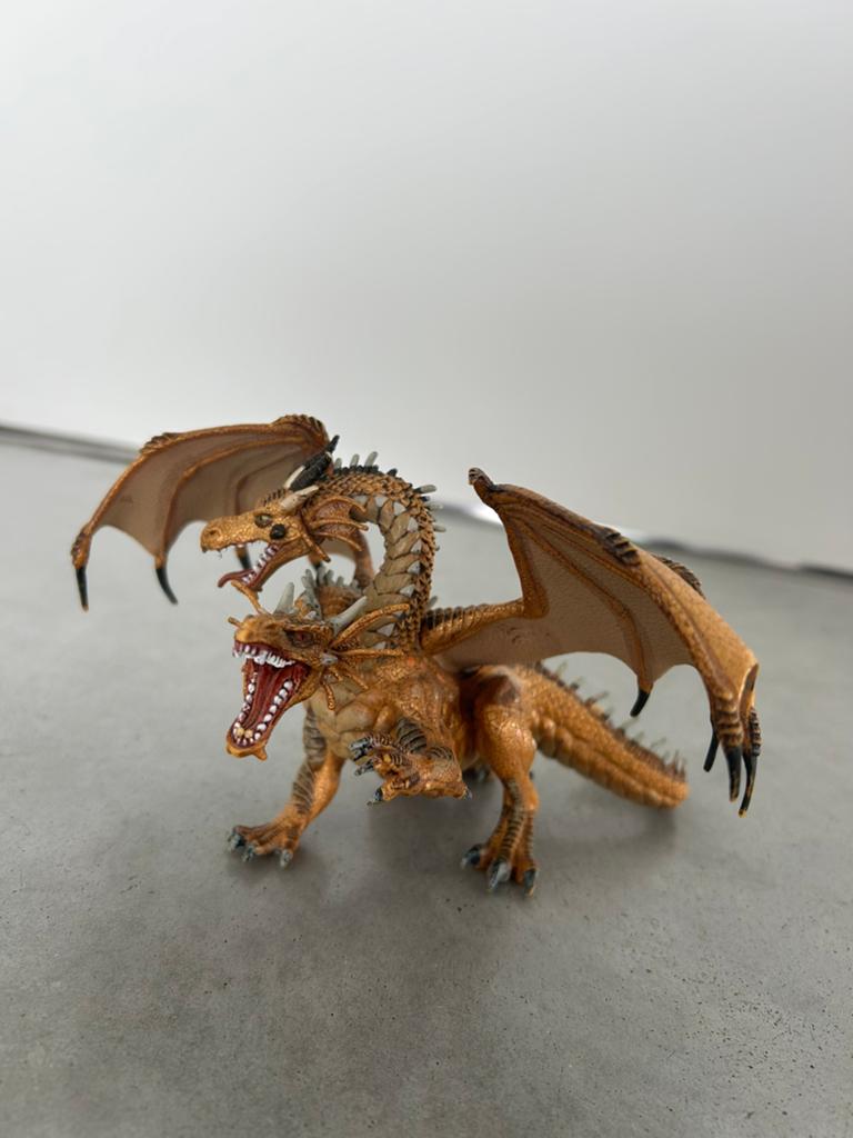 Schleich 2koppige draak, Verzamelen, Speelgoed, Ophalen, Zo goed als nieuw