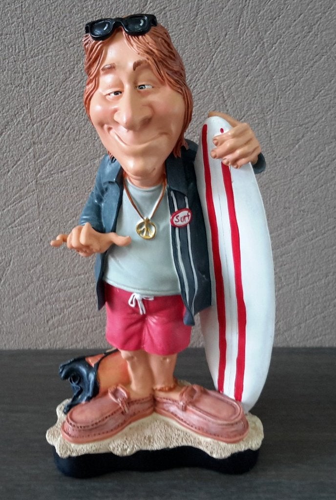 Lot / partij beelden SURFER ( NIEUW ), Watersport en Boten, Ophalen of Verzenden, Nieuw