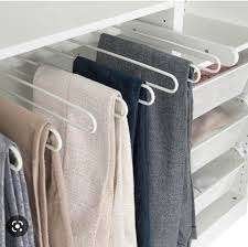 Ikea Komplement Porte-pantalons coulissant 100 x 58 cm., Comme neuf, 100 à 150 cm, Enlèvement, Métal