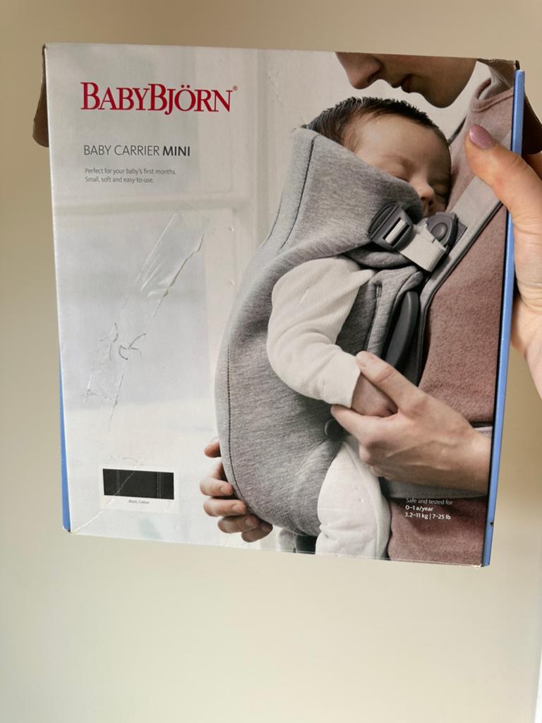 BabyBjorn draagzak, Kinderen en Baby's, Ophalen, Zo goed als nieuw, Draagzak