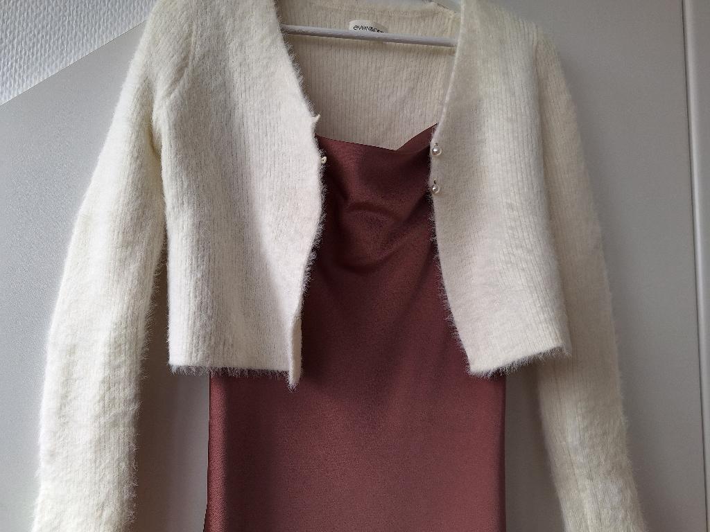 galakleed met vestje maat S34/36, Kleding | Dames, Gelegenheidskleding, Ophalen, Galajurk, Overige kleuren, Maat 34 (XS) of kleiner