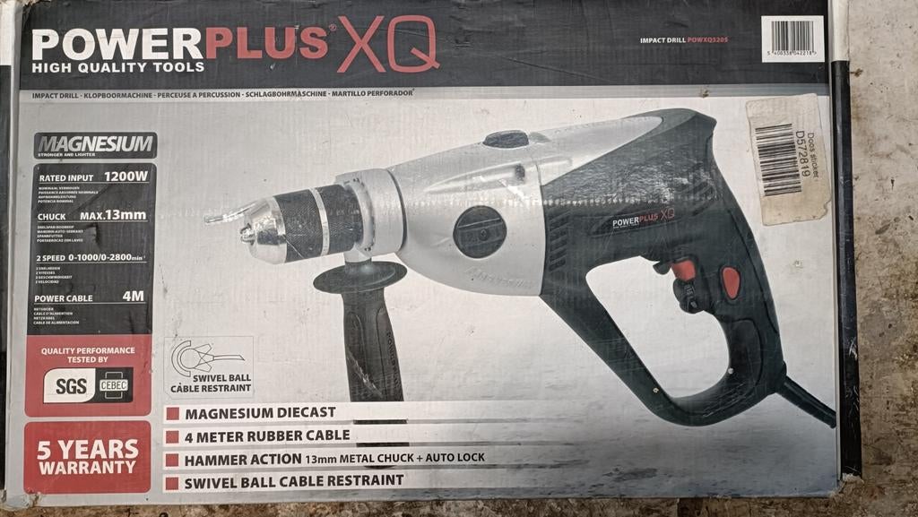 Klopboormachine Powerplus, Doe-het-zelf en Bouw, Ophalen