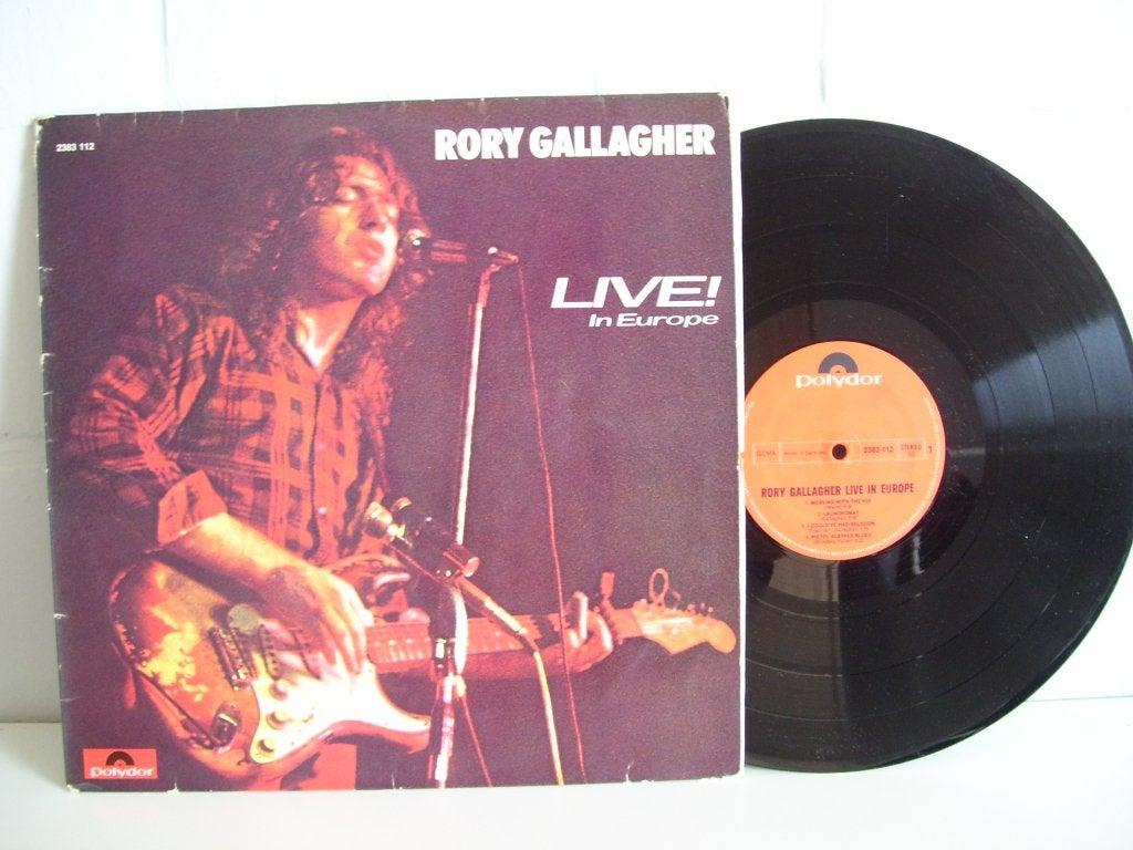 RORY GALLAGHER  live ! in europe, 12 pouces, Pressage original, Enlèvement ou Envoi, Utilisé