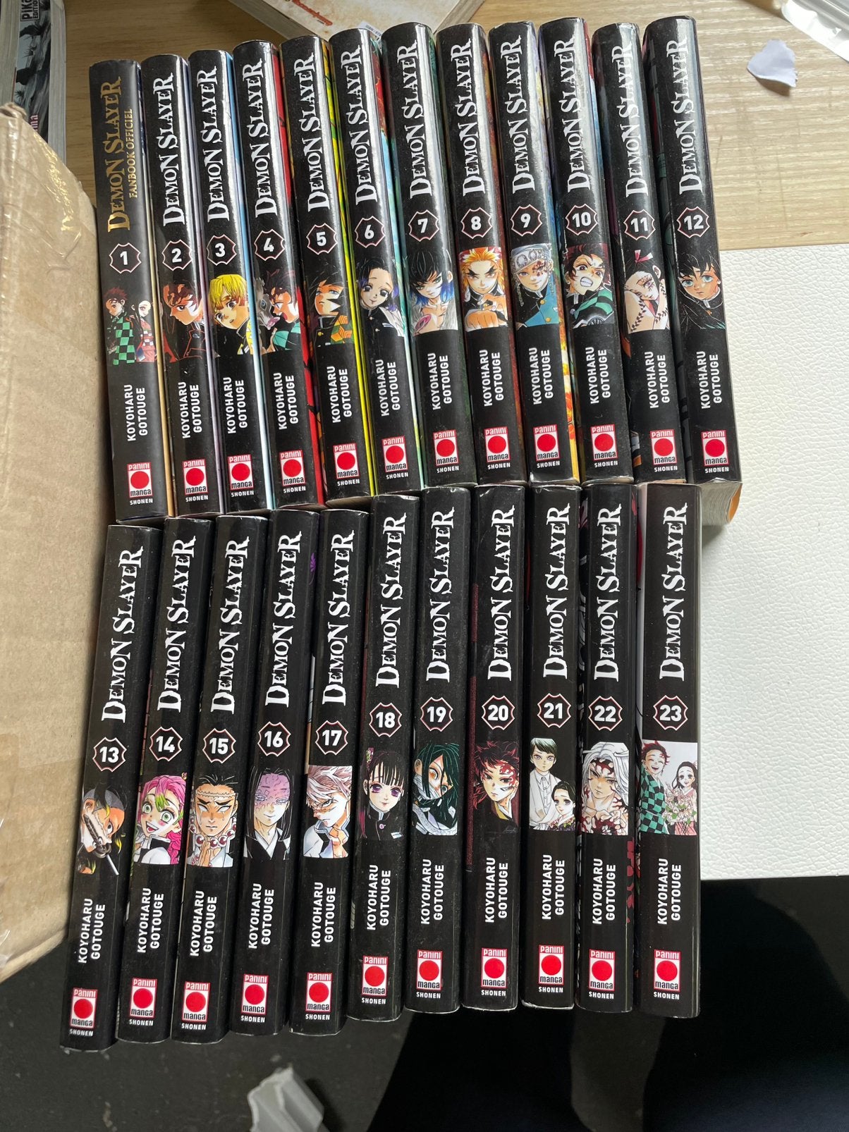 Demon slayer intégrale en 23 tomes 1 a 23, Enlèvement ou Envoi