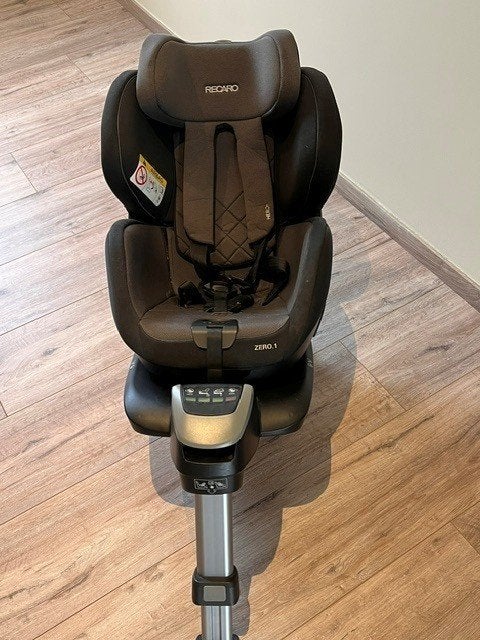 RECARO Zero.1 i-Size kinderautostoel – compleet, Verstelbare rugleuning, Gebruikt, 0 t/m 18 kg, Isofix