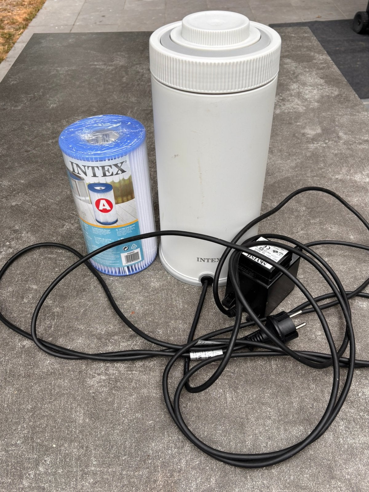 Intex patroon filter pomp (A), Enlèvement, Comme neuf, Filtre