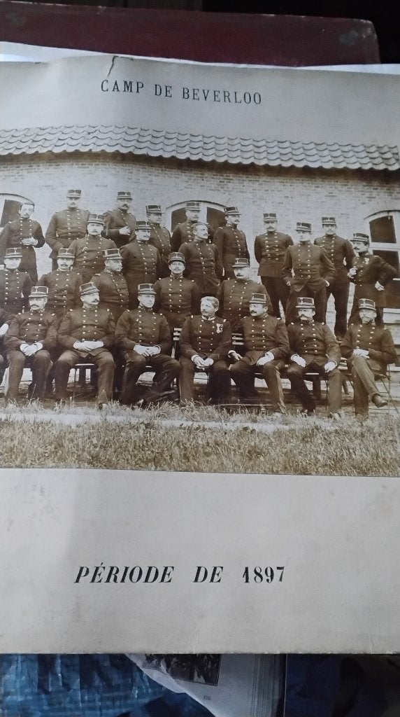 Militaria camps beverloo 1897 ,deuxieme plus grand, Ophalen of Verzenden, Landmacht, Foto of Poster
