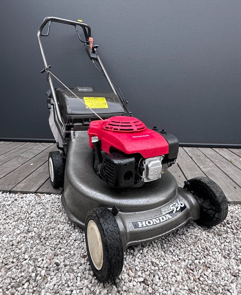 Honda HRd 536 Grasmachine te koop., Jardin & Terrasse, Honda, Tondeuse rotative, Bac de ramassage, Tondeuses à gazon à essence