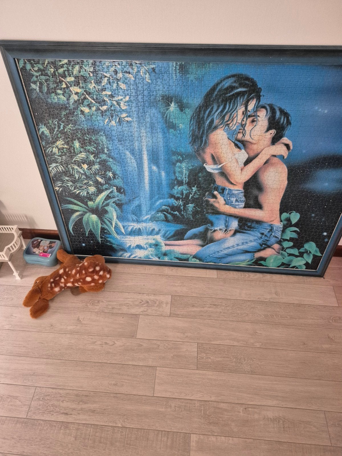 Kader met puzzel, Huis en Inrichting, Woonaccessoires | Wanddecoraties, Ophalen